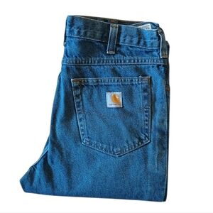 Carhartt Y2K Relaxed Fit Workwear Denim Jeans 32/30 Mens